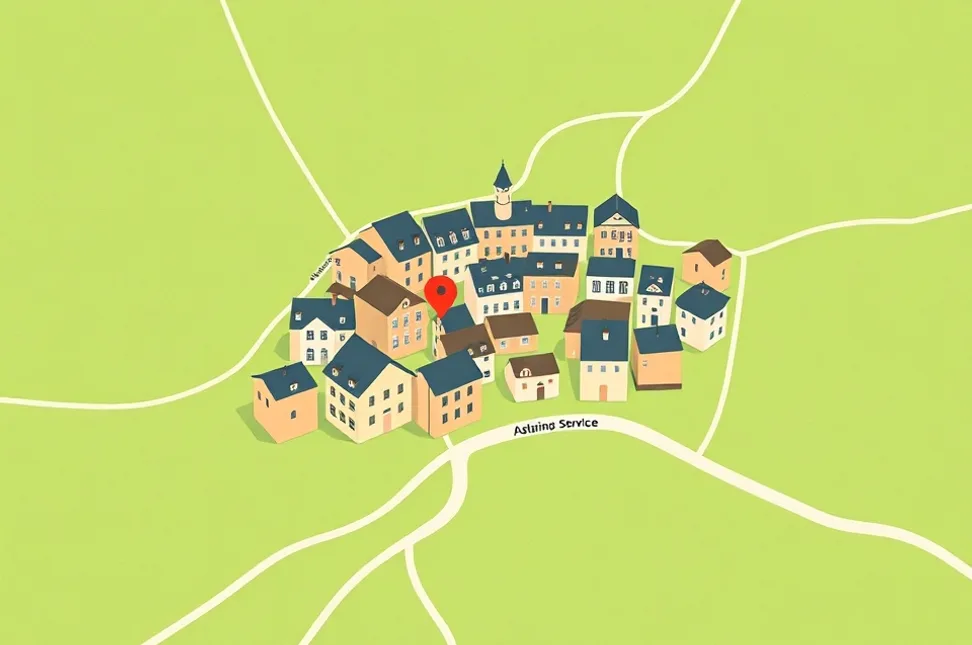 Carte du secteur d'intervention autour de Pontchâteau (44160)